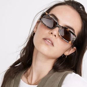 Madewell Baymont Square Sunglasses